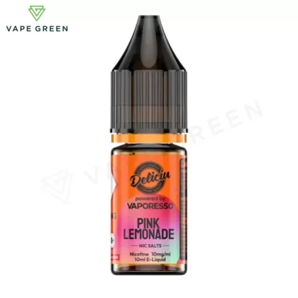 Pink Lemonade Nic Salt E-Liquid by Deliciu V2