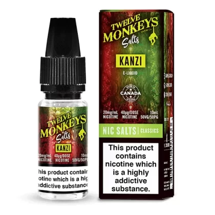 Twelve Monkeys Kanzi Nic Salt E-Liquid - 20mg