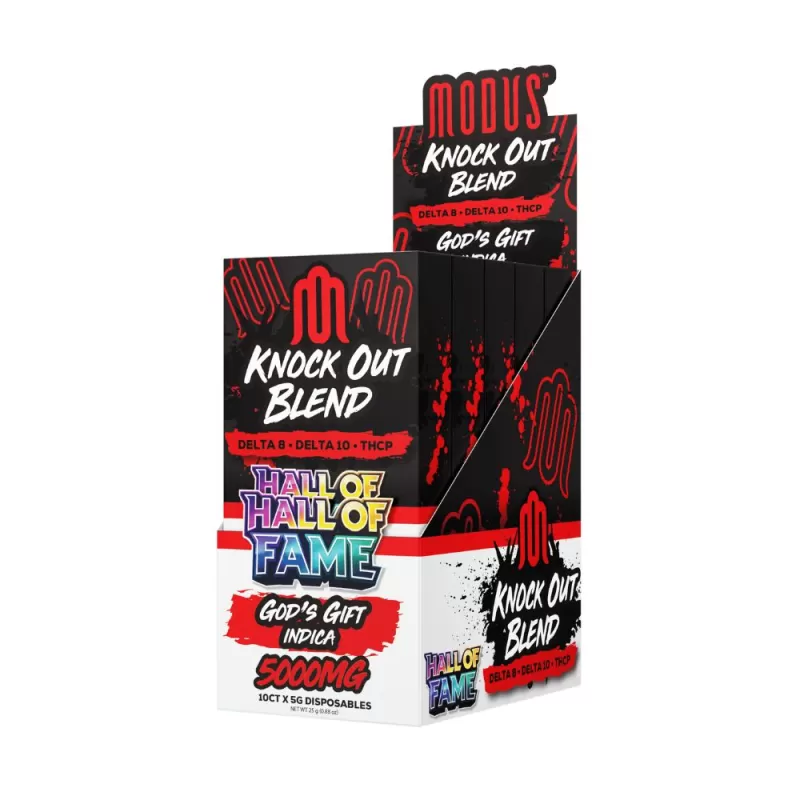 Modus Knock Out Hall of Fame THC Disposable Vape – 5 Grams - Discountvapepen - Image 2