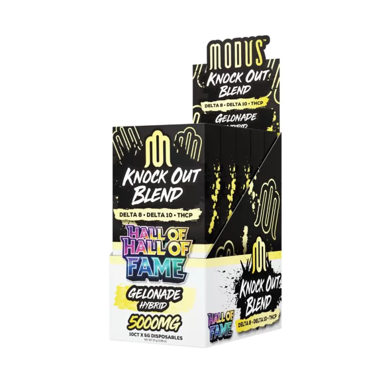 Modus Knock Out Hall of Fame THC Disposable Vape – 5 Grams - Discountvapepen - Image 3