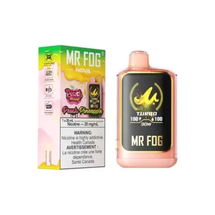 Mr. Fog Nova 36K – Steezy Peach Pineapple