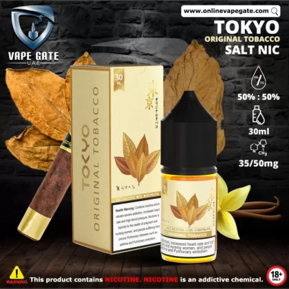 Tokyo Original Tobacco Saltnic 30ml - 20 mg - 30 ml