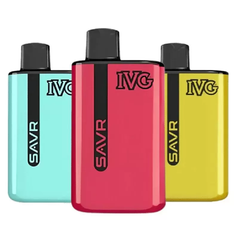 IVG SAVR Vape Kit - Nicotine Strength#20mg~Flavour#Banana Ice>Berry Ice>Blueberry Raspberry>Blue Raspberry Ice>Blue Razz Lemonade>Blue Razz Cherry>Blueberry>Blue Sour Raspberry>Cherry Ice>Cl (764D78)