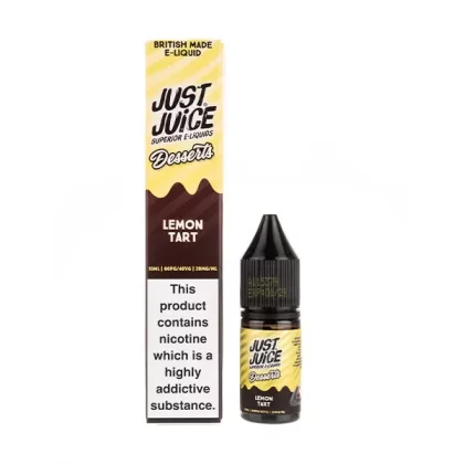 Lemon Tart Nic Salt E-Liquid by Just Jam Desserts - 5mg