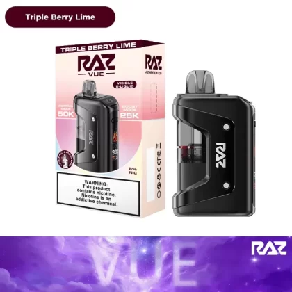 Triple Berry Lime Raz Vue Disposable Kit