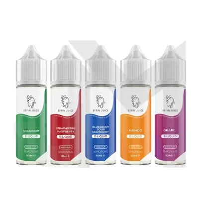0mg EFFIN Juice 50ml Shortfill (50VG/50PG)