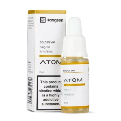 Golden VGA E-Liquid Atom Series by Hangsen (10ml) - 3mg