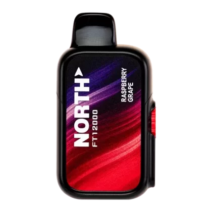Raspberry Grape North FT12000 - Nicotine#50mg~Size#Single>10 Pack