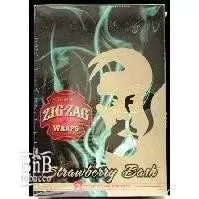 Zig Zag Strawberry Blunt Wraps - Product#Strawberry~Packaging#25 Packs of 2