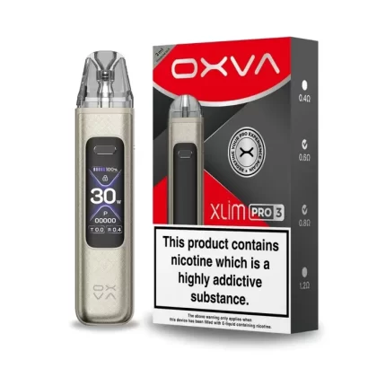 Kit – Xlim Pro 3 – Oxva - Pro Carbon, Black Carbon