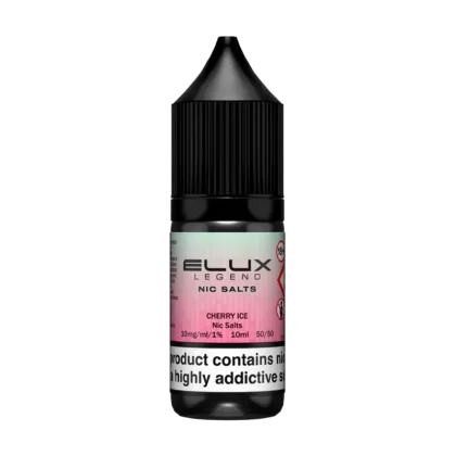 Cherry Ice Nic Salt by Elux 10ml - 10mg - Vape Product (DF7A17)
