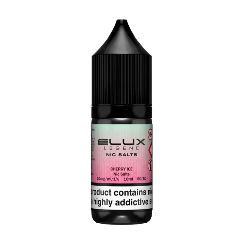 Cherry Ice Nic Salt by Elux 10ml - 10mg - Vape Product (DF7A17)
