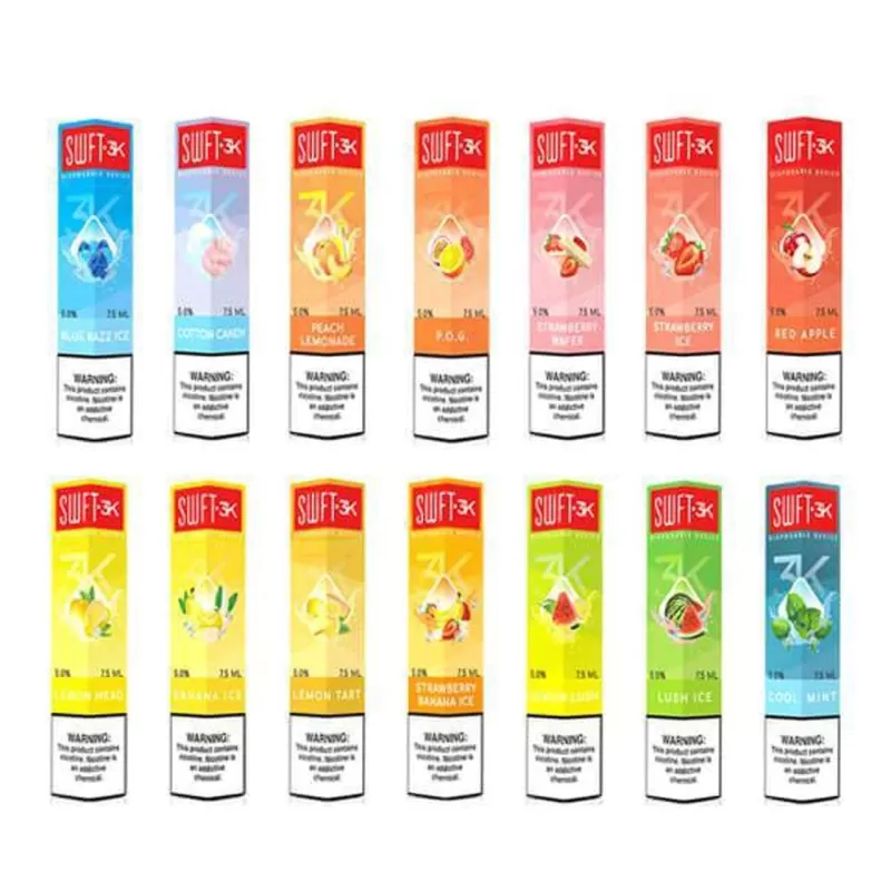 Swft 3K Disposable | 3000 Puffs | 7.5mL *** - Strawberry Ice