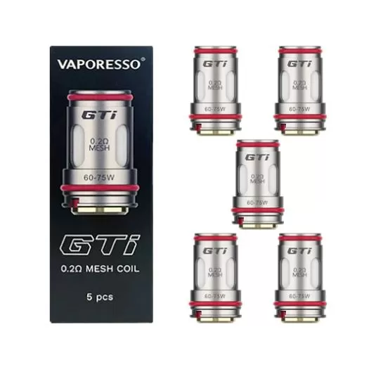 VAPORESSO GTI REPLACEMENT COILS - 0.5 ohm - Image 3