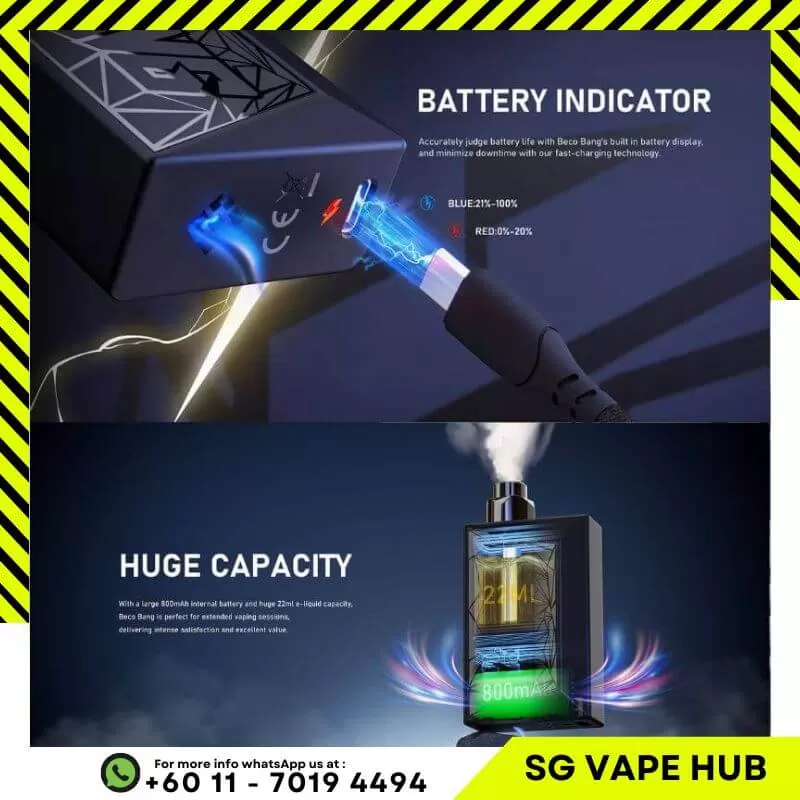 BECO BANG 20000 Puffs - Bang Series / Burstberry Riot - Image 3