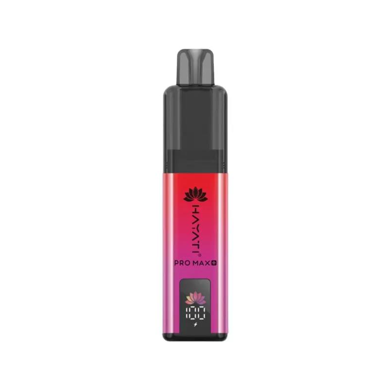 Hayati Pro Max+ 6000 Puffs Disposable Vape Kit - Strawberry Raspberry Ice Pack of 5