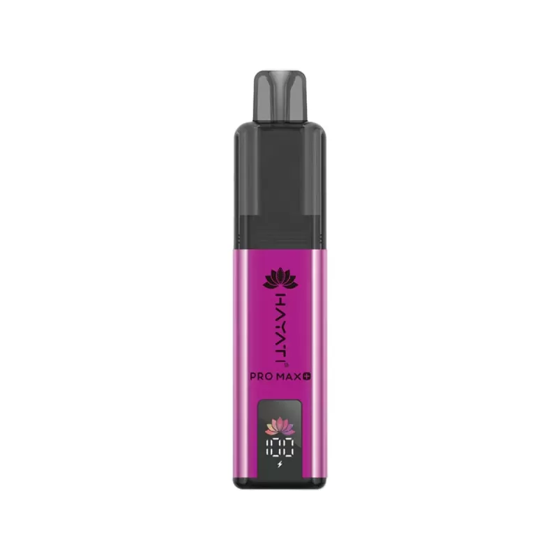 Hayati Pro Max+ 6000 Puffs Disposable Vape Kit - Strawberry Raspberry Ice Pack of 5 - Image 2