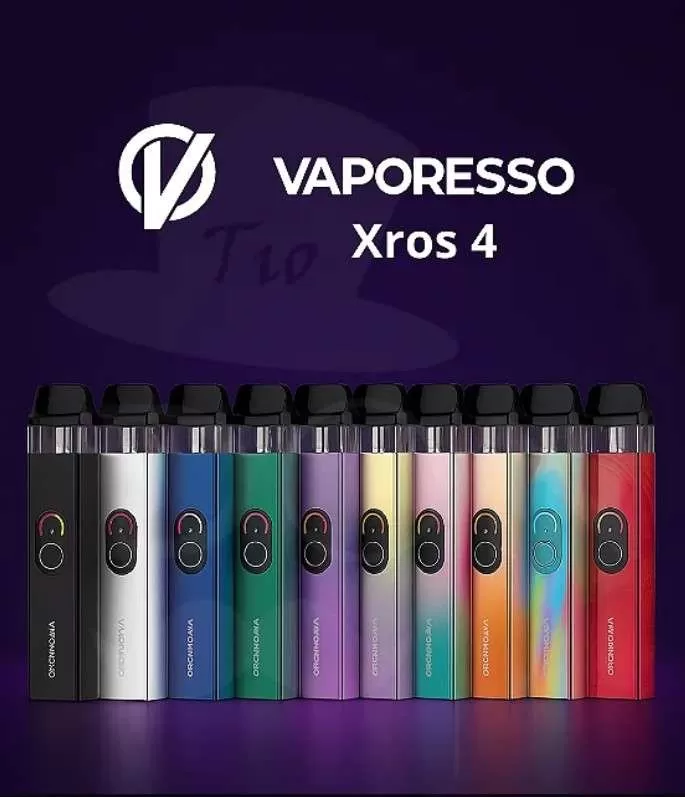 Vaporesso XROS 4 Pod System Kit – Best Vape Kits UAE - Black, Bloody Mary