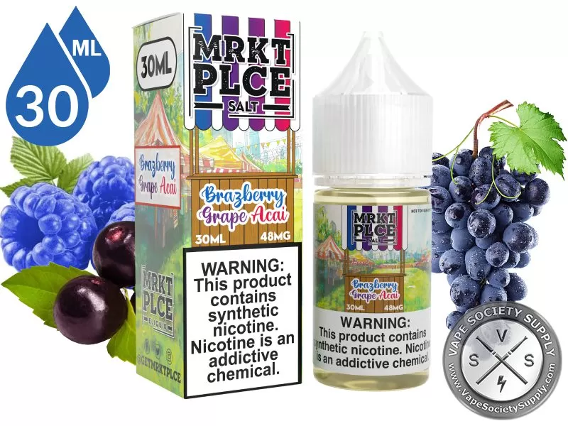 Brazberry Grape Acai by MRKT PLCE Salt 30ml