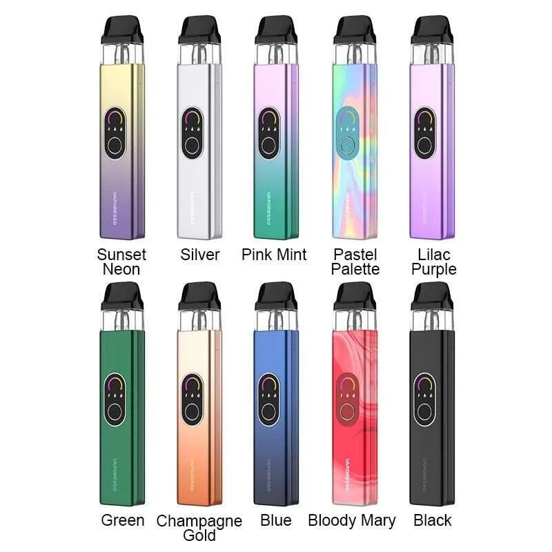 Vaporesso XROS 4 Pod System Kit – Best Vape Kits UAE - Black, Bloody Mary - Image 2