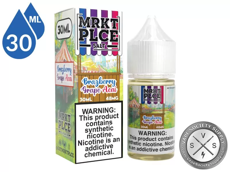 Brazberry Grape Acai by MRKT PLCE Salt 30ml - Image 3