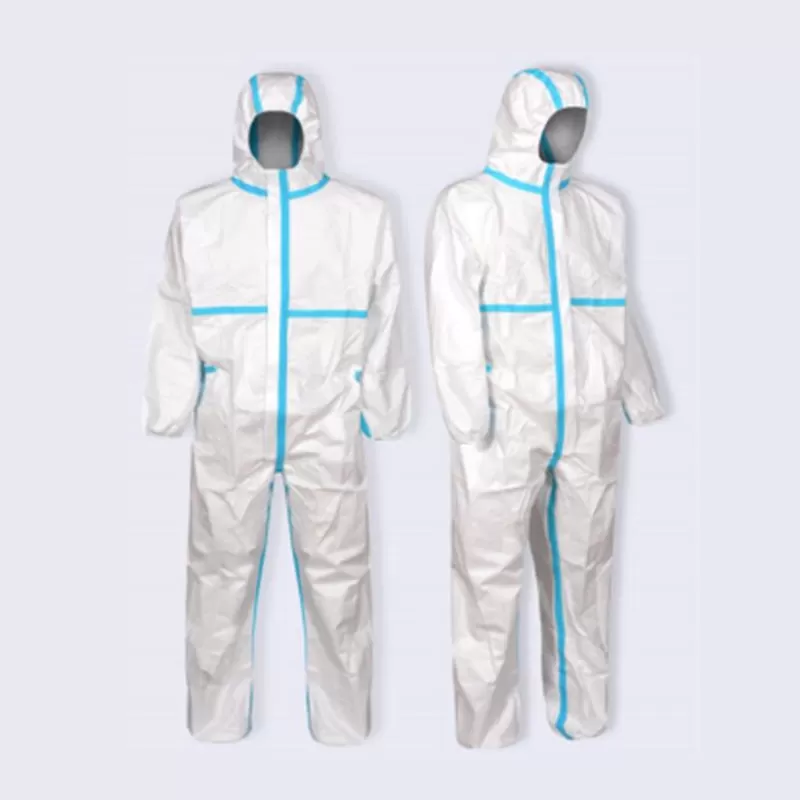 Composite Non-woven One-piece Isolation Clothing Protective Clothing - S