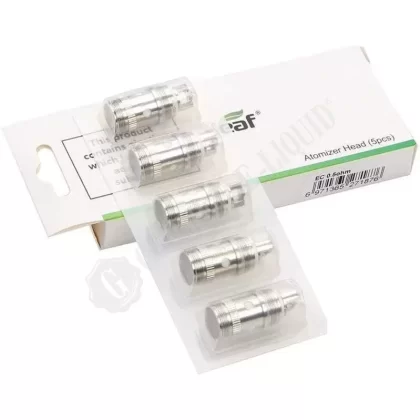 Eleaf Atomizer Head - Size#5 Pack~Resistance#EC-M (0.15 Ohm)>EC-N (0.15 Ohm)