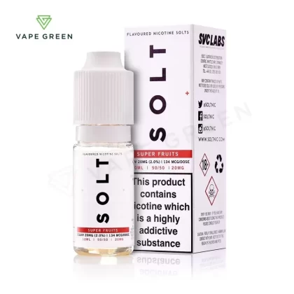 Super Fruits E-Liquid by SOLT Nic Salts