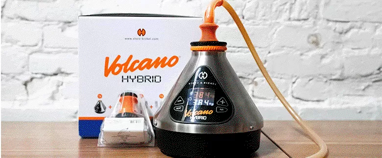 STORZ & BICKEL Volcano Hybrid Vaporizer - Black, Silver (982C56)
