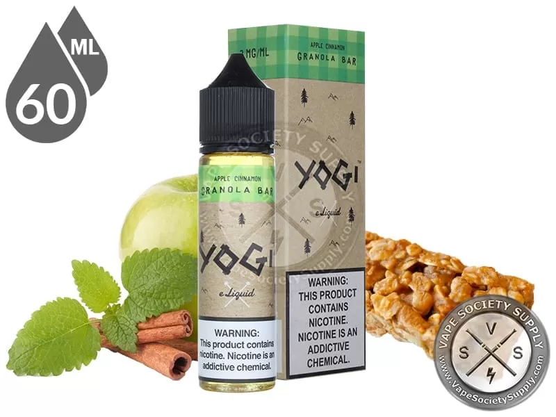 Apple Cinnamon Granola Bar by YOGI 60ml - Vape Product, Vape Product (1B926E)
