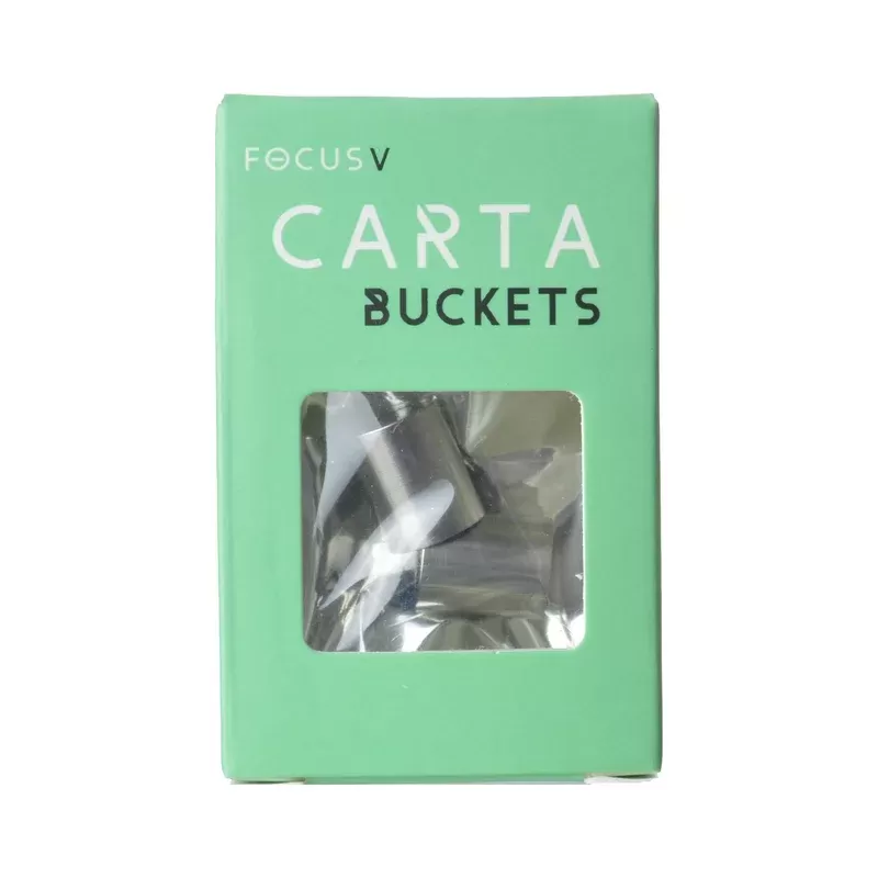 Focus V CARTA Titanium Buckets - Ejuicewarehouse