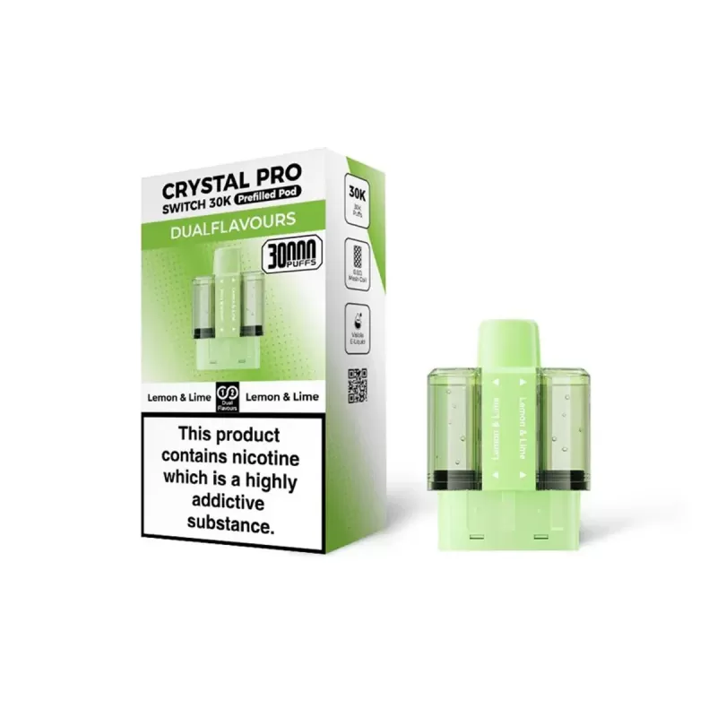 Crystal Pro Switch 30K Prefilled Pods - Watermelon Ice / Watermelon Bubblegum - Image 2