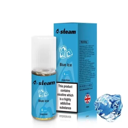 Blue ice 50/50 Eliquid 10ml by Steam