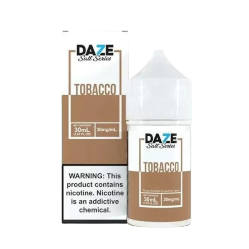 7 Daze 7obacco & Glacial Mint Salt Nicotine Vape Juice