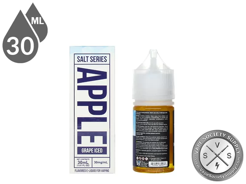 Grape Iced Reds Apple 7 Daze Salt 30ml - Image 3