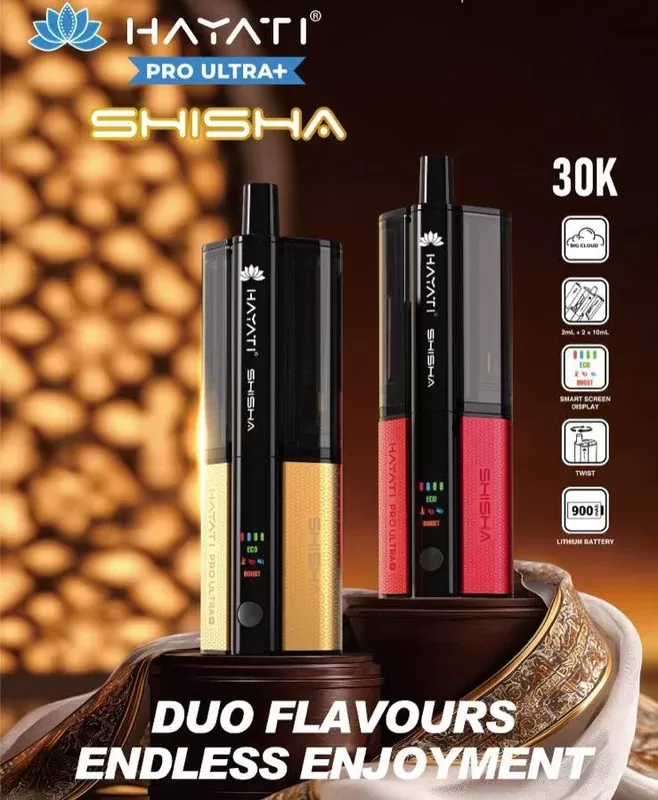 Hayati Pro Ultra Plus Shisha 30K Prefilled Pods