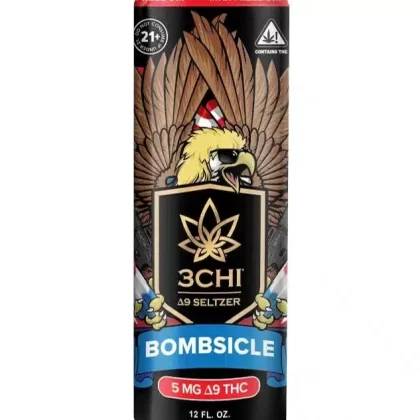 3Chi Delta 9 THC Seltzer – Bombsicle – 5mg - Vape Store