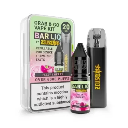 Zeus Juice Grab and Go Pod Kit – Fizzy Cherry