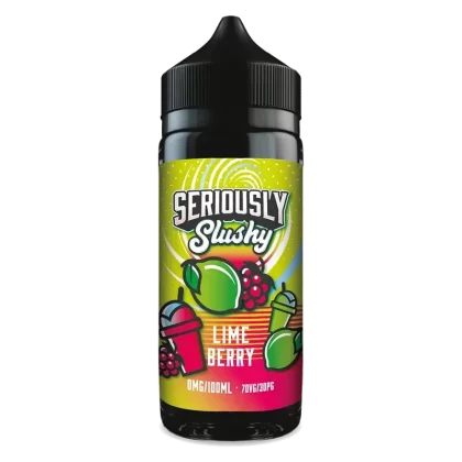 Seriously Slushy by Doozy Lime Berry 100ml Shortfill E-Liquid - Ecigpremium