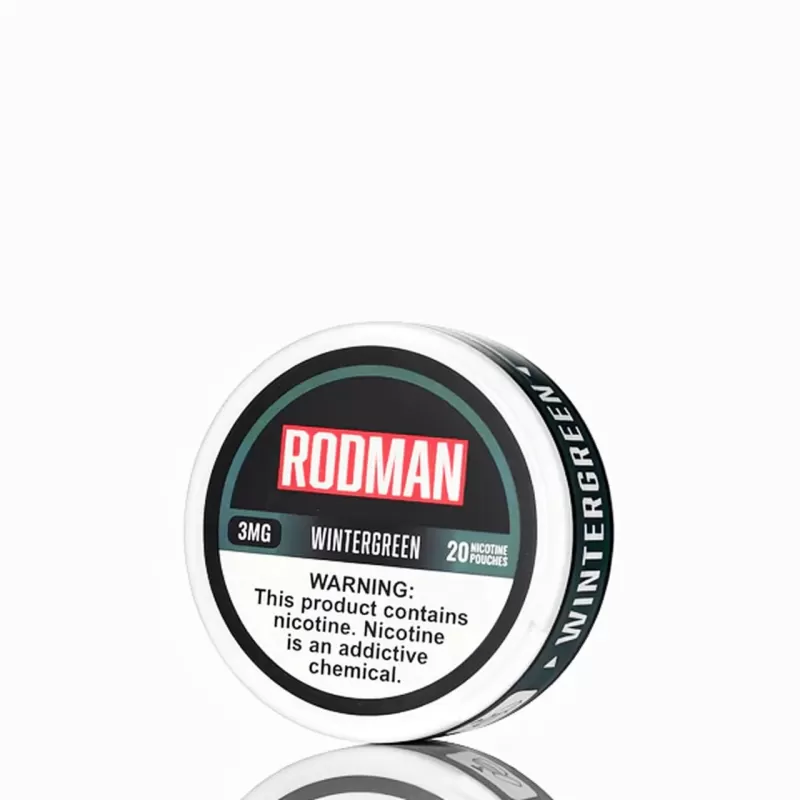 Rodman Nicotine Wet Pouches Wintergreen 20-Pack - Image 3
