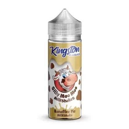 Milkshake – Banoffee Pie Kingston 100ml Nicotine Free 0mg E Liquid VAPE Juice