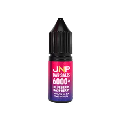 JNP 6000+ Bar Salts Blueberry Raspberry E Liquid - Nicotine Strength#20mg>10mg