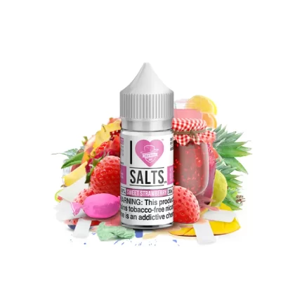 Sweet Strawberry Salt by Mad Hatter EJuice 30ml - 50MG