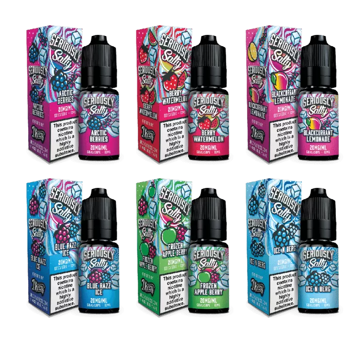 Watermelon Ice Seriously Salty – Doozy Nic Salts e Liquid 10ml – TPD - Vapestorm Co - Image 2
