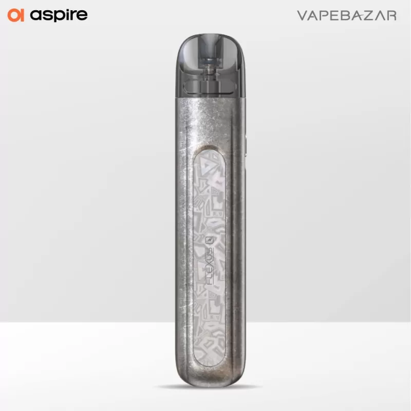 Aspire Flexus Q – Pod Kit – Retro Silver - Image 3