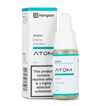 Aniseed E-Liquid Atom Series by Hangsen (10ml) - 6mg