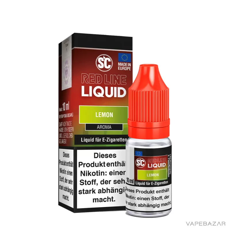 SC Red Line Liquid – Lemon - 6mg/ml, 3mg/ml; Zitrone - Image 2