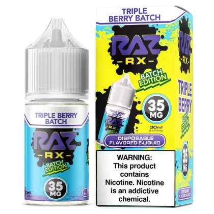Triple Berry Batch Pod Juice x RAZ TF Salt 30ml - Vape Product, Vape Product