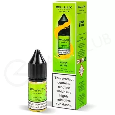 Lemon & Lime Nic Salt E-Liquid by Elux Legend - Ecigpremium