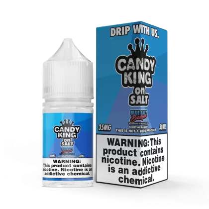 CANDY KING on SALT - Blue Razz Bubblegum - 30ML E-Liquid